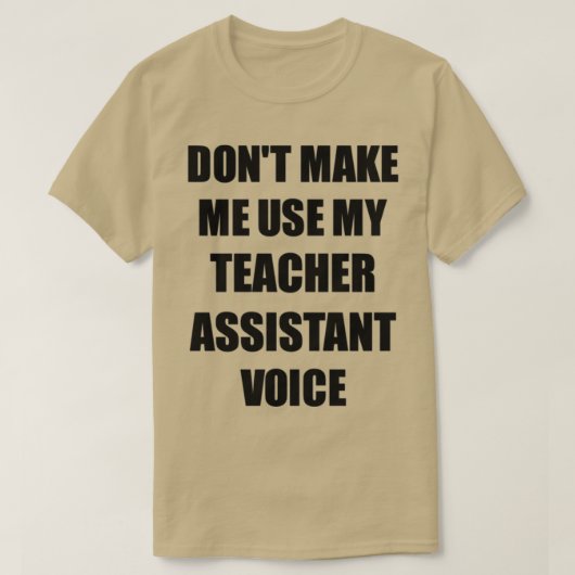 Lerassistent Gift for Coworkers Funny Cadeau T-shirt (Design voorkant)