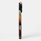 Leren Adelaar Natuur Design iPhone Hoesje (Rechterkant)