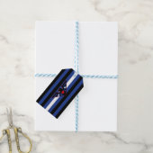 Leren Adelaar Pride Vlag Cadeaulabel (Met Touw)