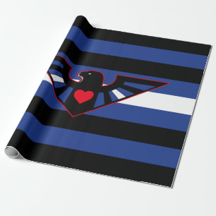 Leren Adelaar Pride Vlag Cadeaupapier