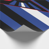Leren Adelaar Pride Vlag Cadeaupapier (Hoek)