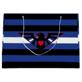 Leren Adelaar Pride Vlag Groot Cadeauzakje (Voorkant)