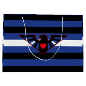 Leren Adelaar Pride Vlag Groot Cadeauzakje (Achterkant)