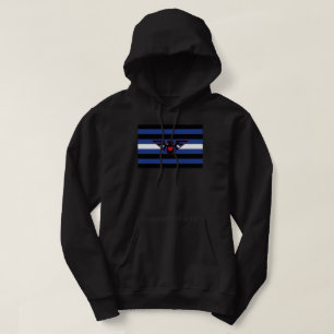 Leren Adelaar Pride Vlag Hoodie