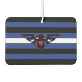 Leren Adelaar Pride Vlag Luchtverfrisser (Achterkant)