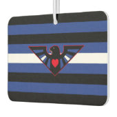 Leren Adelaar Pride Vlag Luchtverfrisser (Links)