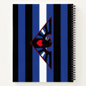 Leren Adelaar Pride Vlag Notitieboek (Achterkant)