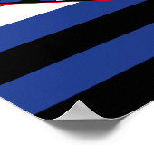 Leren Adelaar Pride Vlag Poster (Hoek)