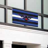 Leren Adelaar Pride Vlag Spandoek (Buitenkant Gebouw)