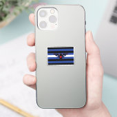 Leren Adelaar Pride Vlag Sticker (Telefoon)