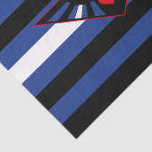 Leren Adelaar Pride Vlag Tissuepapier (Detail)