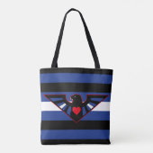 Leren Adelaar Pride Vlag Tote Bag (Achterkant)