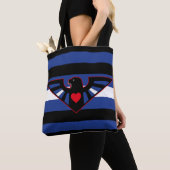Leren Adelaar Pride Vlag Tote Bag (Dichtbij)