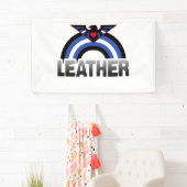 Leren Adelaar Trots Spandoek (Insitu)