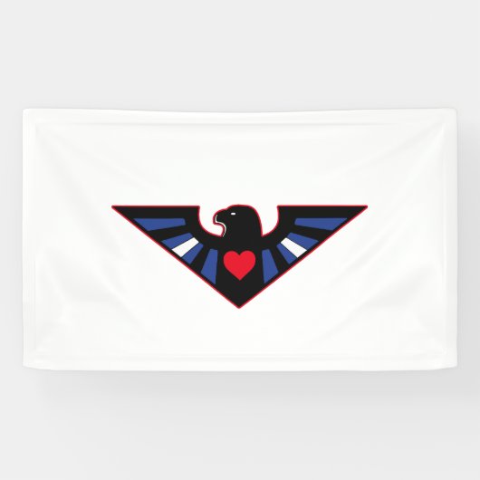 Leren Adelaar Trots Spandoek (Horizontaal)