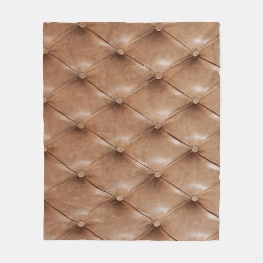 Leren bank: gestructureerde achtergrond fleece deken (Voorkant)