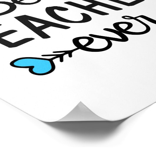 LEREN - Beste ooit Poster (Hoek)