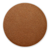 Leren Blauwe Tartan Stof Krokodil Huid Keramische Knop (Voorkant)