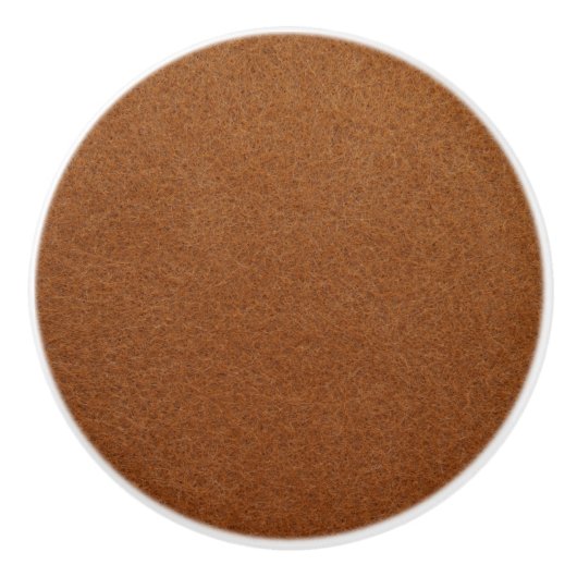 Leren Blauwe Tartan Stof Krokodil Huid Keramische Knop (Voorkant)