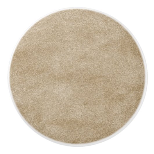 Leren Blauwe Tartan Stof Krokodil Huid Keramische Knop (Voorkant)