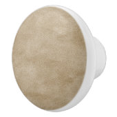 Leren Blauwe Tartan Stof Krokodil Huid Keramische Knop (Rechts)