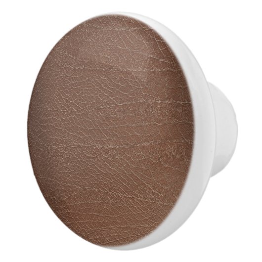 Leren Blauwe Tartan Stof Krokodil Huid Keramische Knop (Rechts)