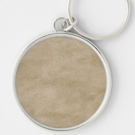 Leren Blauwe Tartan Stof Krokodil Huid Sleutelhanger