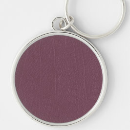 Leren Blauwe Tartan Stof Krokodil Huid Sleutelhanger