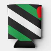 Leren Boi Pride Vlag Blikjeskoeler (Achterkant)