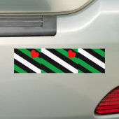 Leren Boi Pride Vlag Bumpersticker (Op auto)
