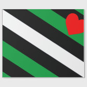 Leren Boi Pride Vlag Cadeaupapier (Vlak)
