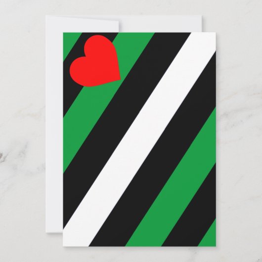 Leren Boi Pride Vlag Feestdagenkaart (Voorkant)