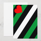 Leren Boi Pride Vlag Feestdagenkaart (Voorkant / Achterkant)