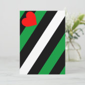 Leren Boi Pride Vlag Feestdagenkaart (Staand voorkant)