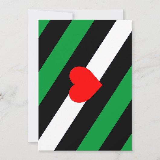 Leren Boi Pride Vlag Feestdagenkaart (Voorkant)