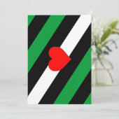 Leren Boi Pride Vlag Feestdagenkaart (Staand voorkant)