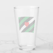Leren Boi Pride Vlag Glas (Achterkant)
