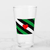 Leren Boi Pride Vlag Glas (Voorkant)