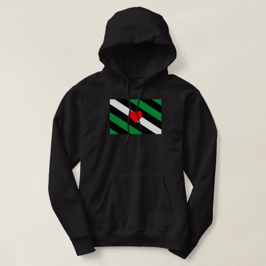 Leren Boi Pride Vlag Hoodie (Design voorkant)