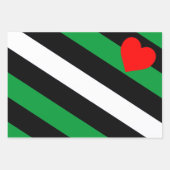 Leren Boi Pride Vlag Inpakpapier Vel (Voorkant 2)