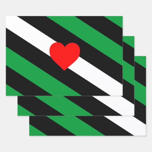 Leren Boi Pride Vlag Inpakpapier Vel (Set)