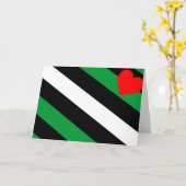 Leren Boi Pride Vlag Kaart (Gele Bloem)