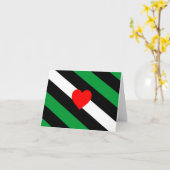 Leren Boi Pride Vlag Kaart (Gele Bloem)