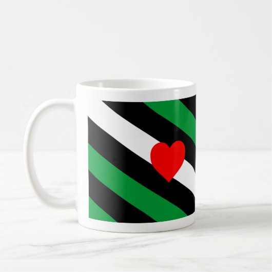 Leren Boi Pride Vlag Koffiemok (Links)
