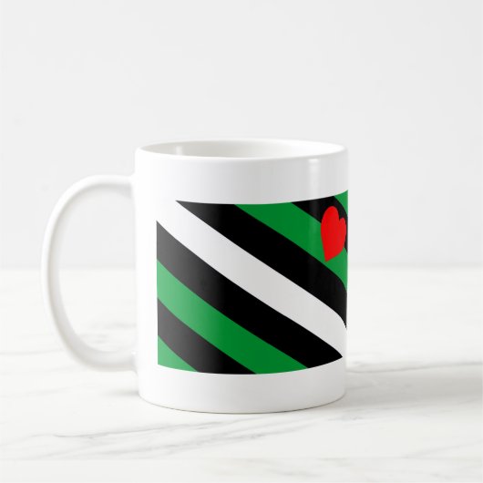 Leren Boi Pride Vlag Koffiemok (Links)