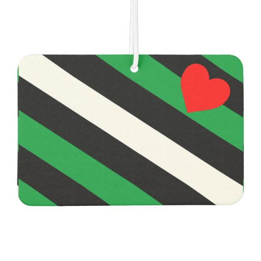Leren Boi Pride Vlag Luchtverfrisser (Voorkant)