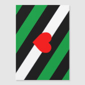 Leren Boi Pride Vlag Magnetische Uitnodiging (Voorkant)