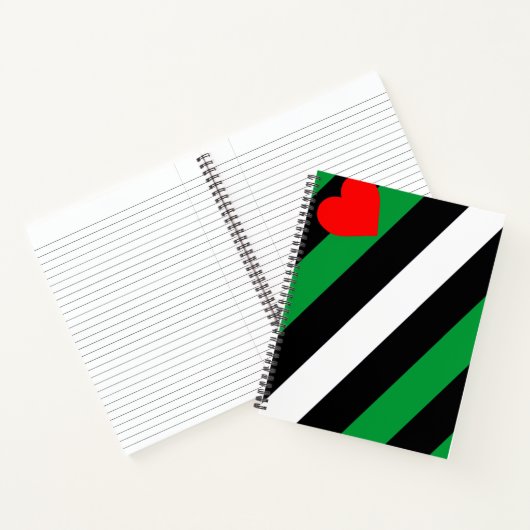 Leren Boi Pride Vlag Notitieboek (Binnen)