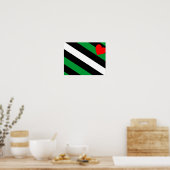 Leren Boi Pride Vlag Poster (Keuken)