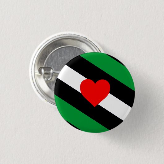 Leren Boi Pride Vlag Ronde Button 3,2 Cm (Voorkant /achterkant)